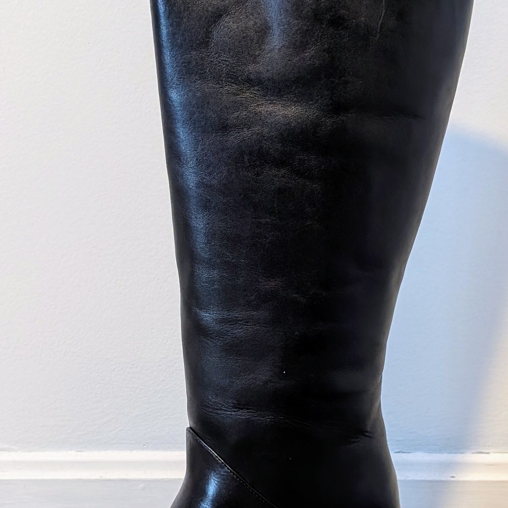 Classic Black Tall Boots